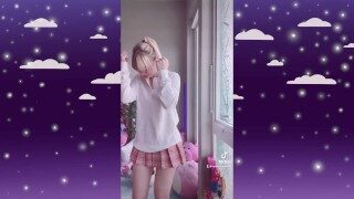 banned tiktok video – slutty but sfw indigo white